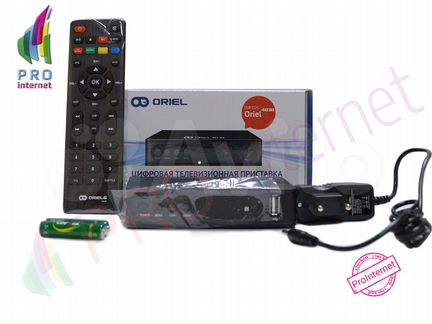 Цифровая Эфирная Приставка DVB-T2/C Oriel 403D