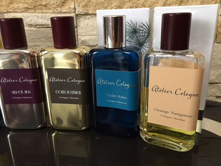 Atelier Cologne распив,Пробирки,флаконы