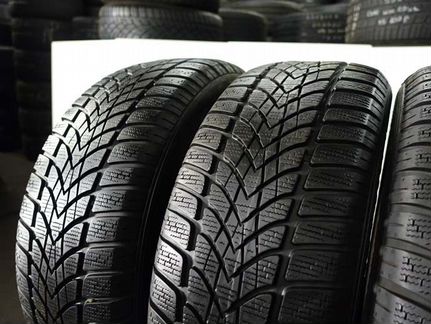 205 55 16 dunlop winter 4D зимние шины r16 s j