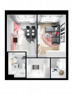 1-к квартира, 34 м², 31/33 эт.