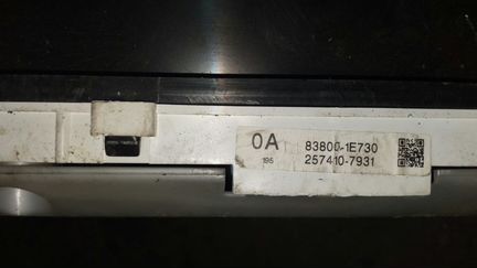 Щиток приборов Toyota 83800-1E730