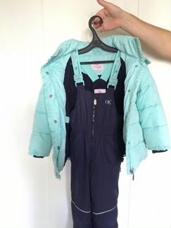 Зимний детский комбинезон