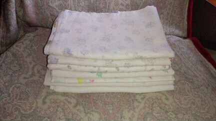Пелёнки детские тканевые 7 штук