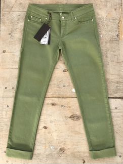 Ermano Scervino Италия джинсы брюки фисташковые 27