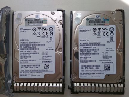 HPE 300GB 10K SAS SFF
