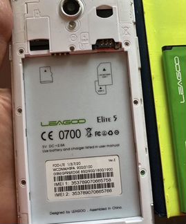 Телефон leagoo elite 5 на запчасти