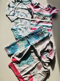 Новые костюмы, платья, боди Carter’s 12 мес