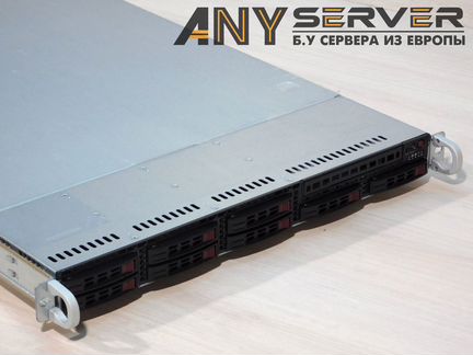 Сервер Supermicro 1027R 2xE5-2640 64Gb 8x2.5