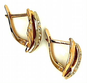 Золотые серьги