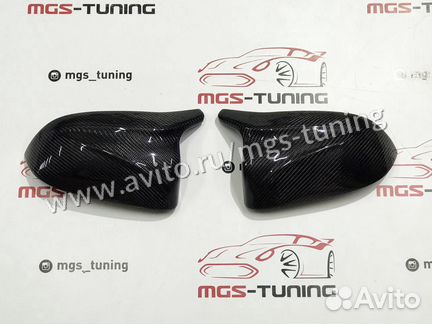 Крышки зеркал X3M F97 на X3 G01 карбон