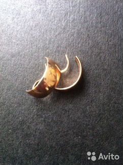 Серьги Кольца золото 585проба звезда новые 7,39 гр