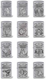 Зажигалки Zippo - Знаки зодиака 3D
