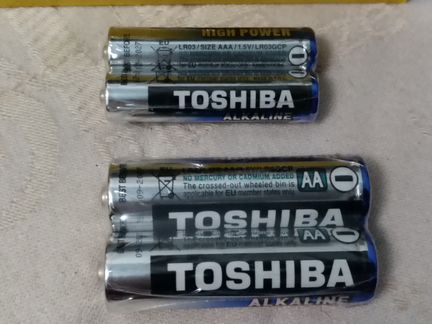 Щелочная батарейка Toshiba LR03 1,5V