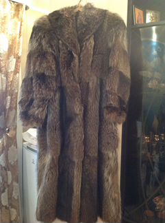 Шуба енотовая