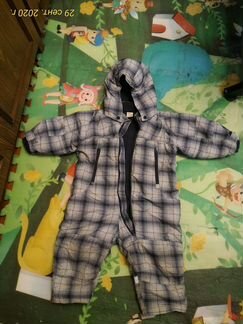 Комбинезон зимний H&M р.80 б/у