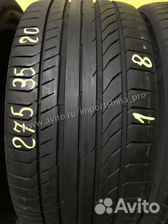 Летние Шины 275 35 R20 Continental CSC 5P G18