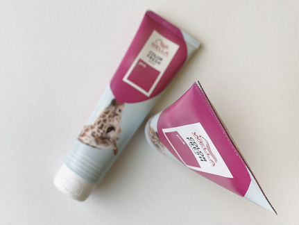 «Wella». 2 шт. Professionals Color Fresh Mask Pink
