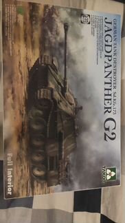 Сборная модель Ягдпантера Таком 1/35 с интерьером