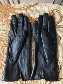 Перчатки кожаные,новые 7 размер