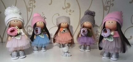 Интерьерные куклы ручной работы