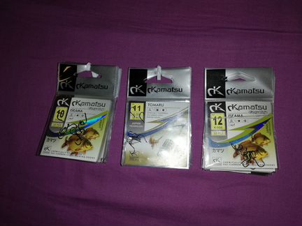 Крючки на карпа, карася Katana и Kamatsu