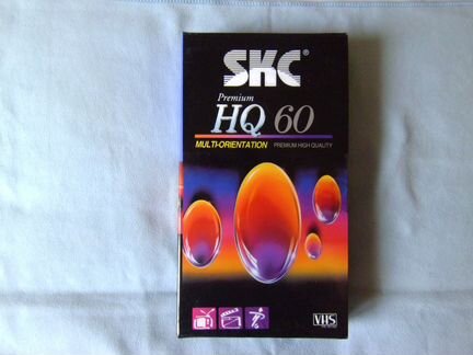Видеокассета VHS SKC - HQ 60