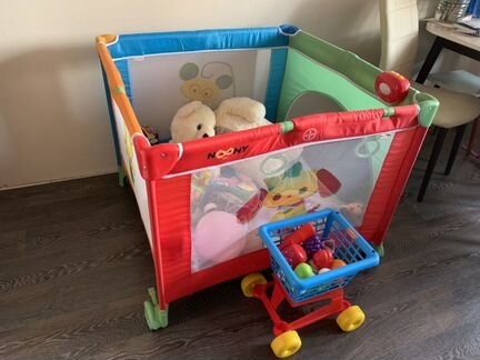 Манеж-кровать Noony Babyland Street