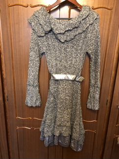 Платье женское вязанное